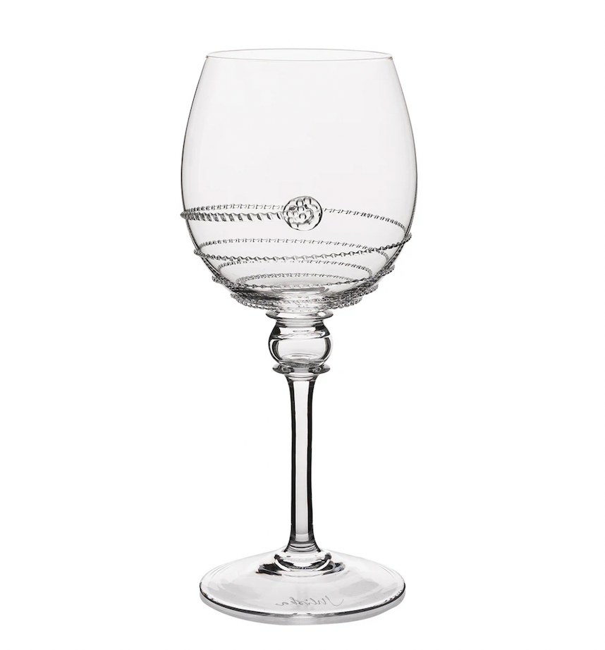 Full Body White Wine Glass