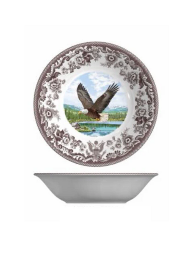 250 Limited Edition Eagle Motif Woodland Cereal Bowl
