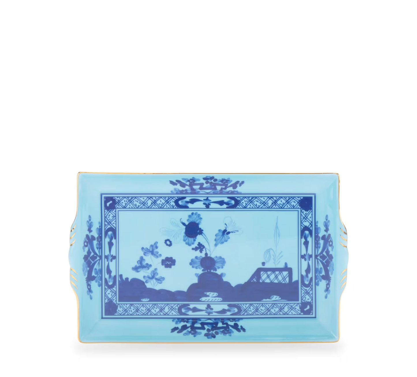Iris Oriente Italiano Rectangular Tray
