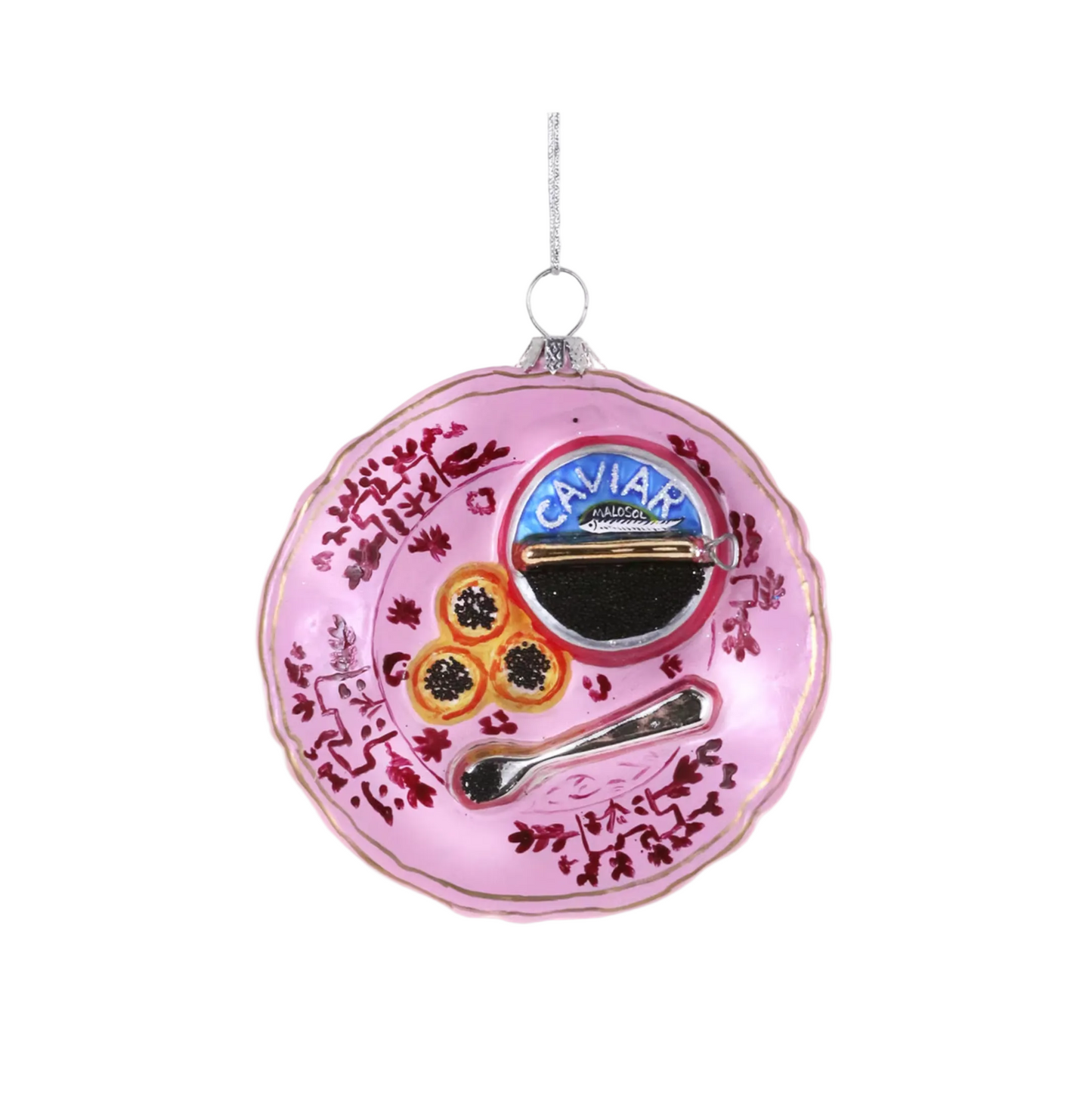 Plated Caviar Ornament