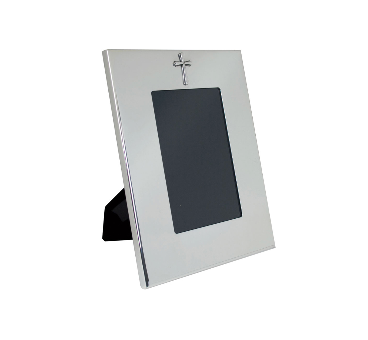 4 X 6 Pewter Cross Frame