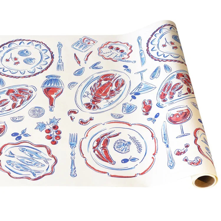 Coastal Paper Table Runner