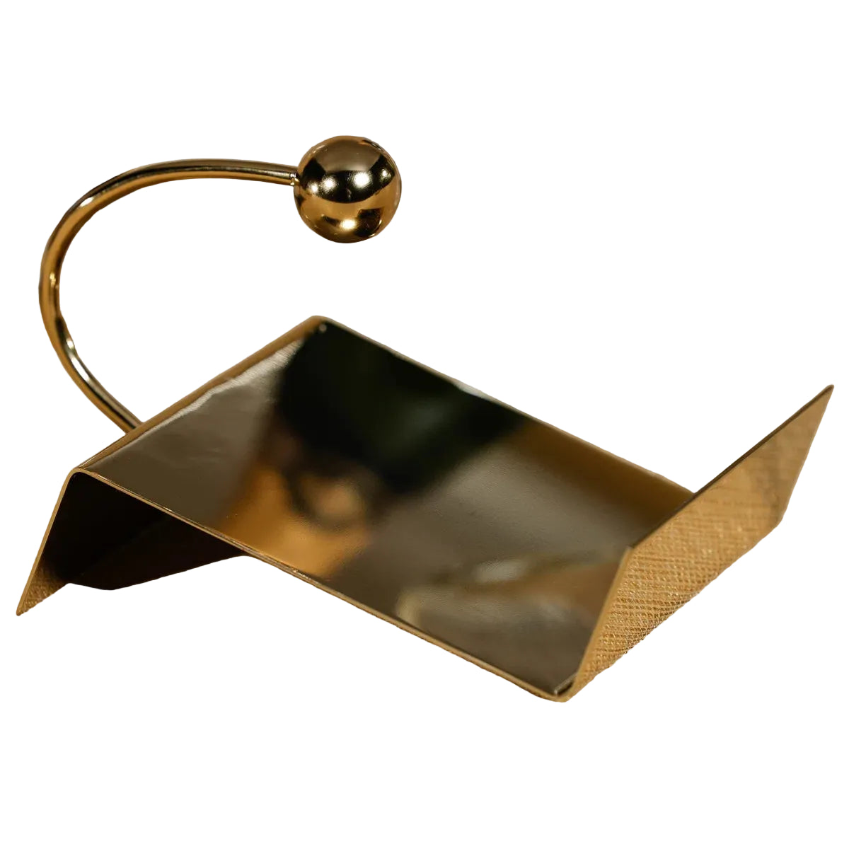 Polished Gold Napkin Holder