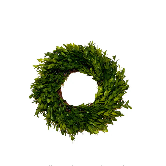 Mini Boxwood Wreath