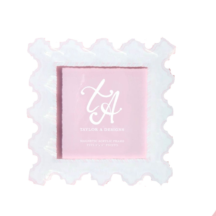 5 X 5 Baby Pink Magnetic Frame