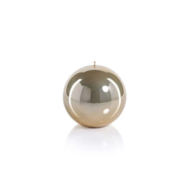 Matte Gold Candle Ball
