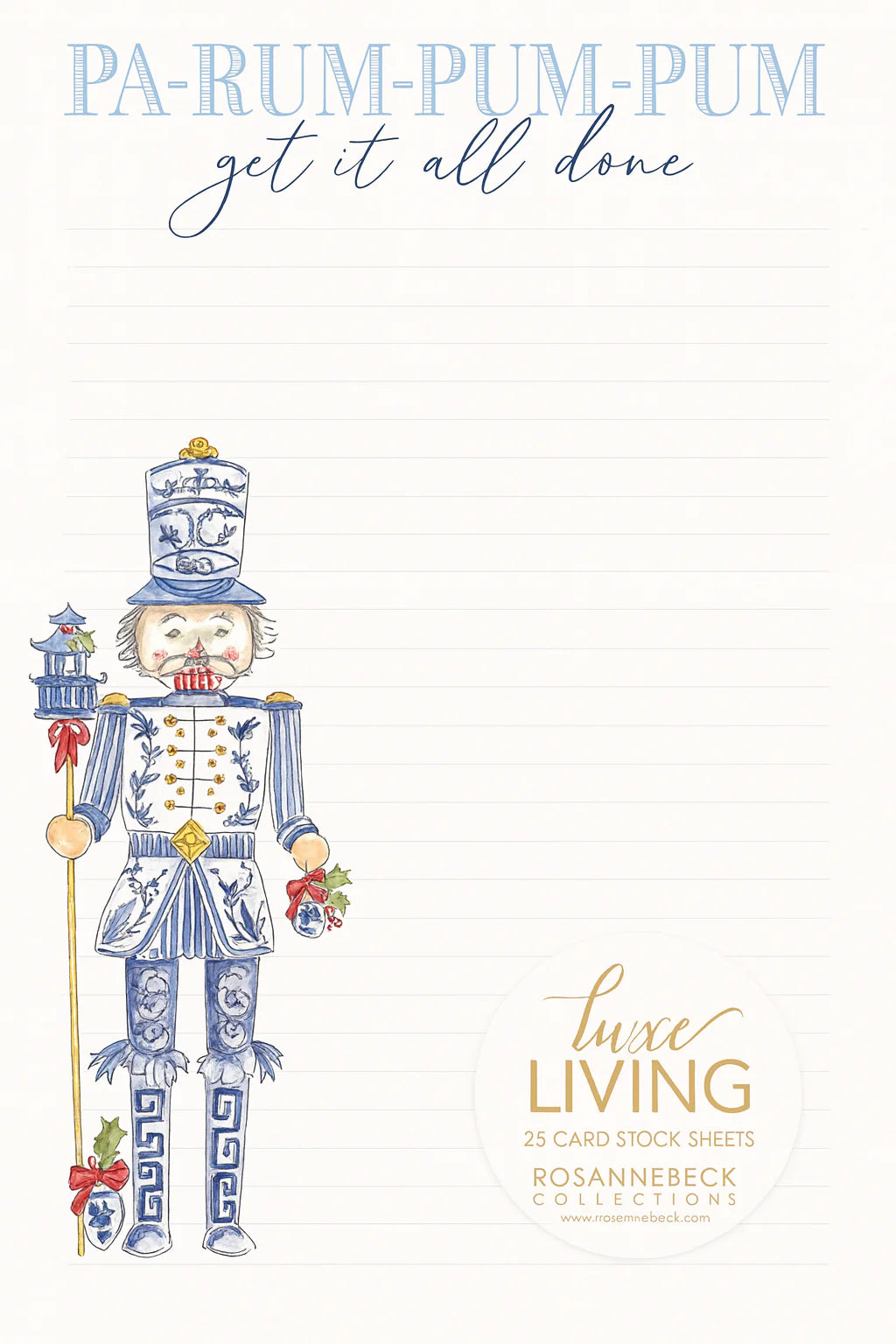 Pa-Rum-Pum-Pum Notepad