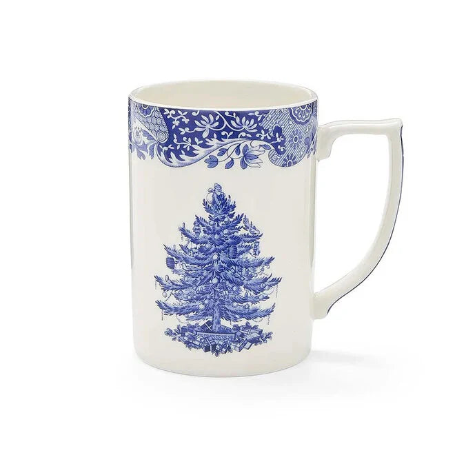 Blue Italian Christmas Mug