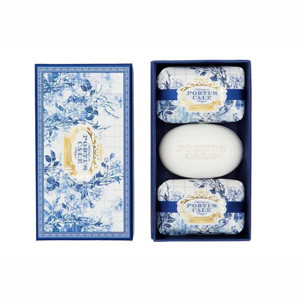 Gold & Blue Soap Set
