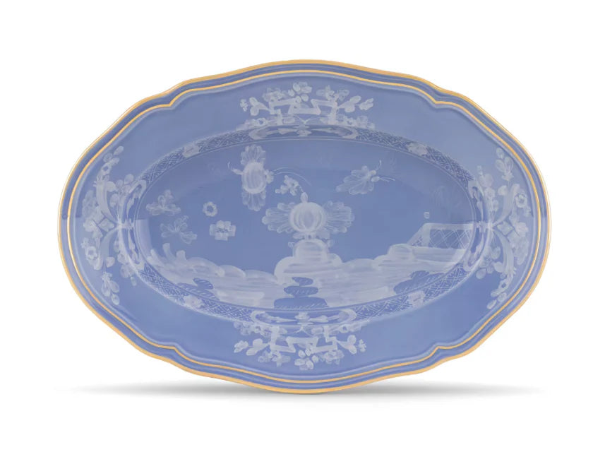 Pervinca Oval Flat Platter