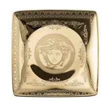 Canape Dish Golden Medusa