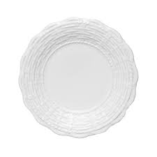 White Basket Jubilee Dinner Plate