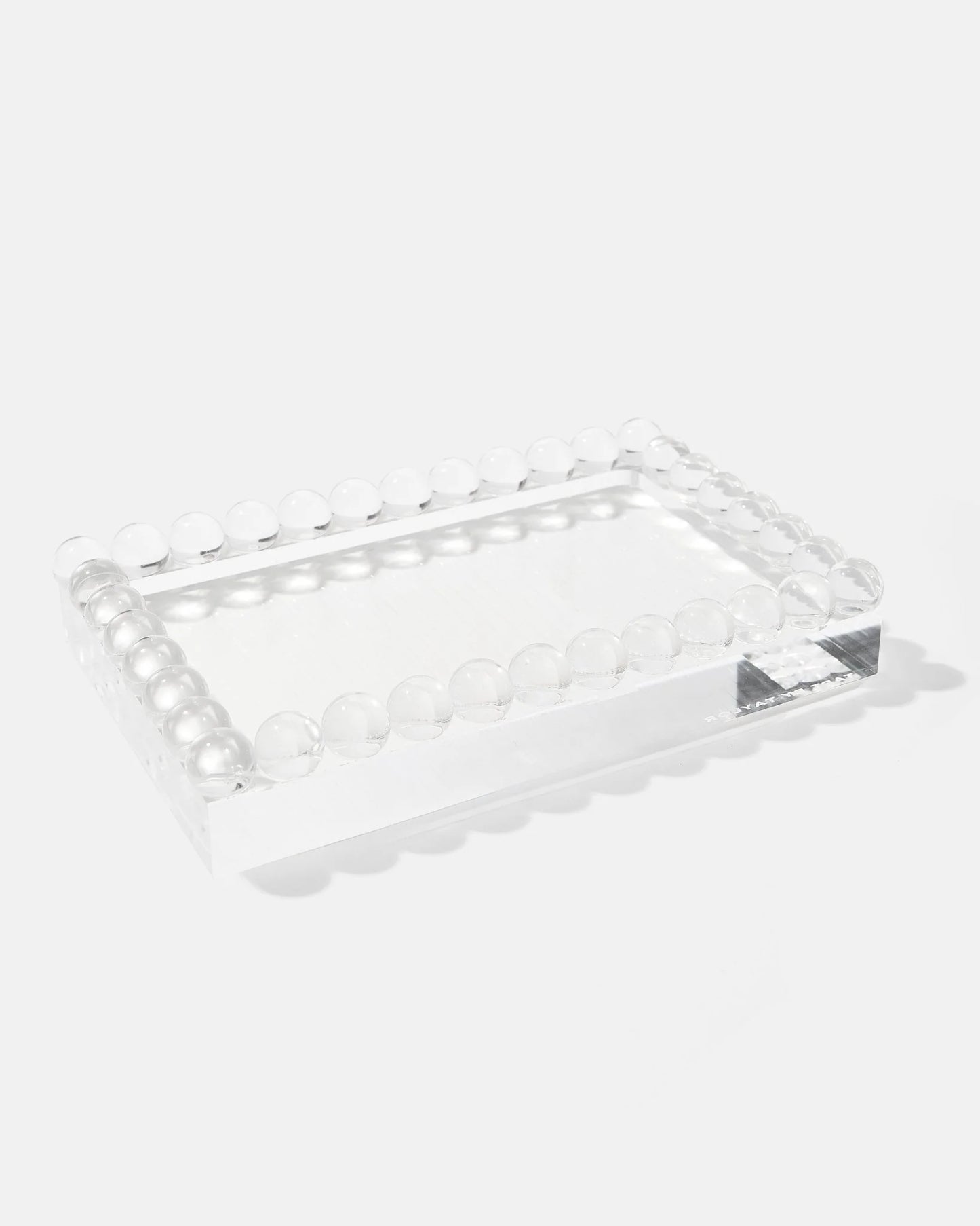 Medium Bubble Lucite Tray