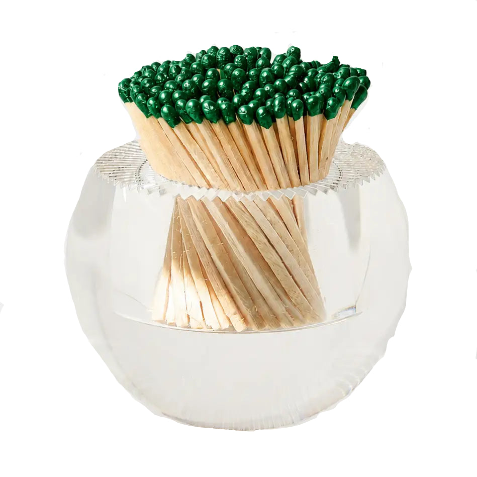 Metallic Green Match Strike