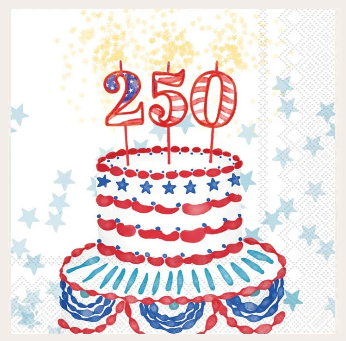 250 Cake Paper Cocktail Napkins