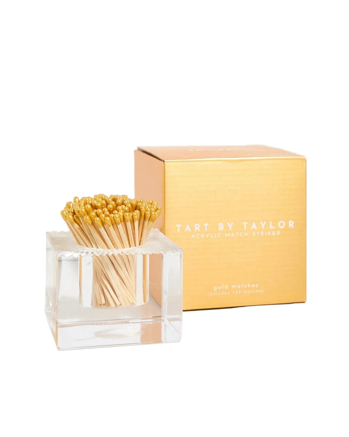 Square Gold Match Strike