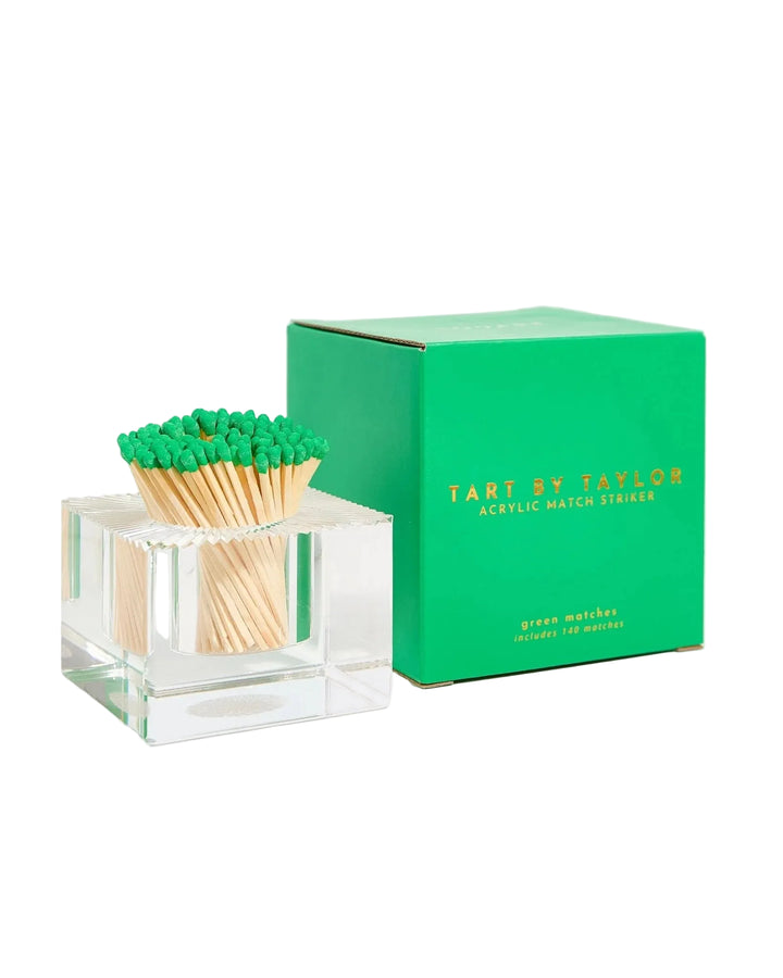 Green Square Match Strike