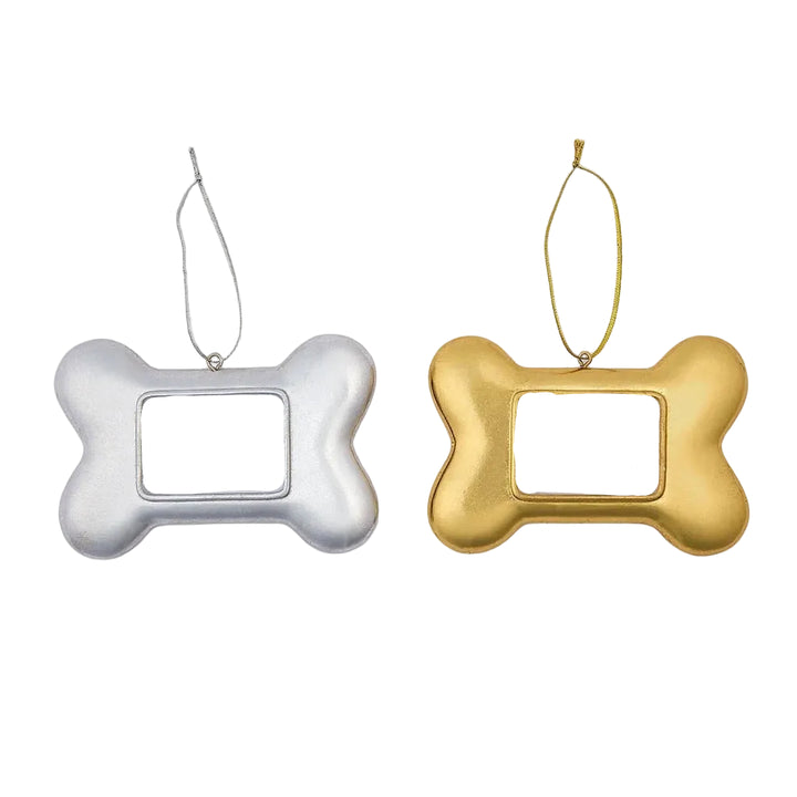 Dog Bone Photo Ornament