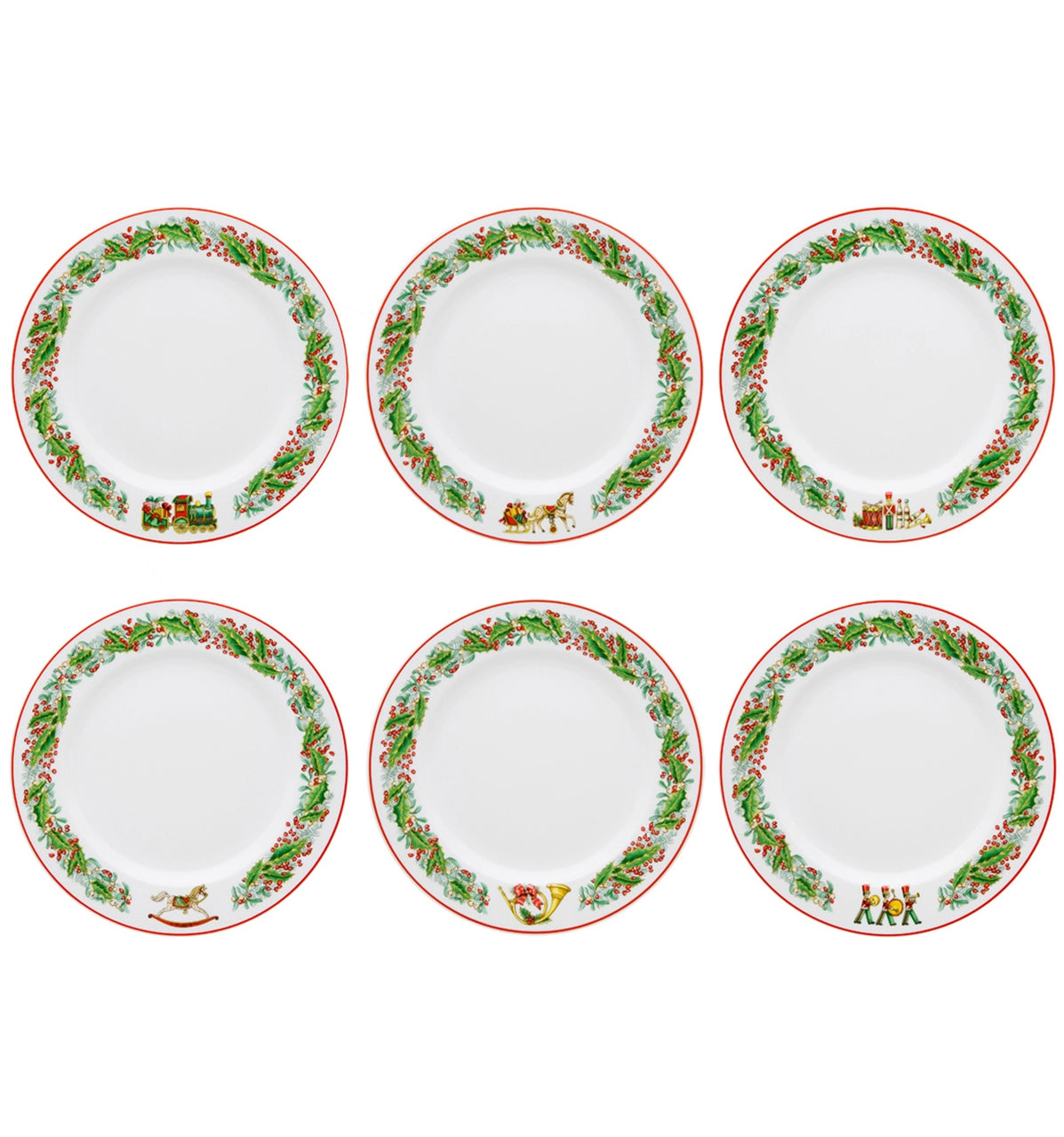 Christmas Magic Dessert Plate