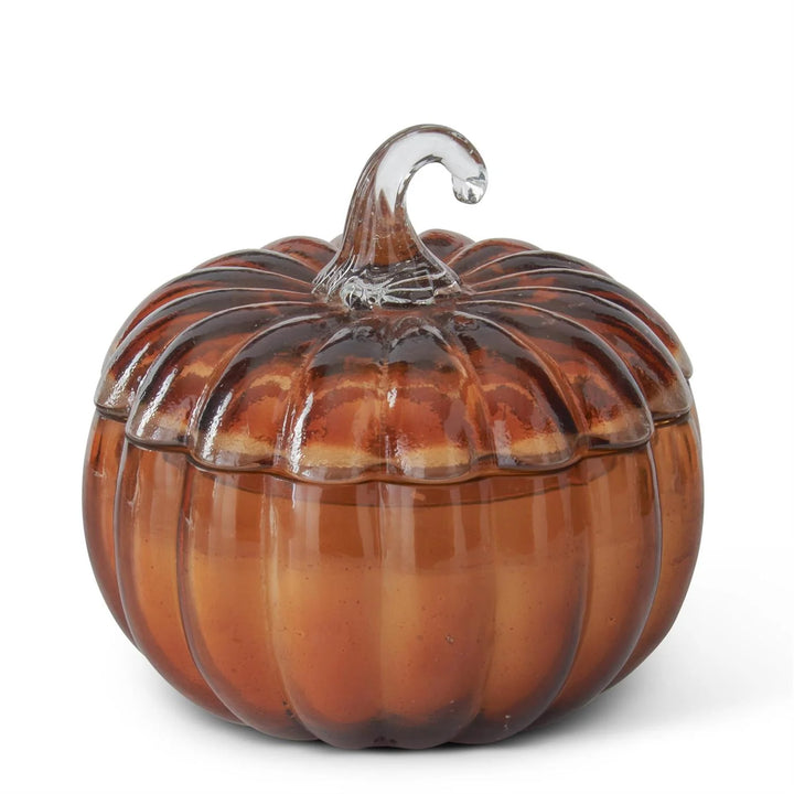 Fall Scented Candle in Glass Pumpkin