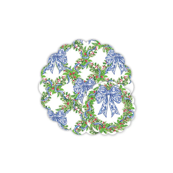 Chinoisserie Wreath Coasters