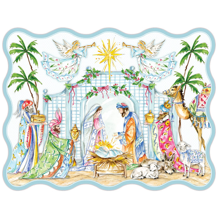 Nativity Paper Placemats