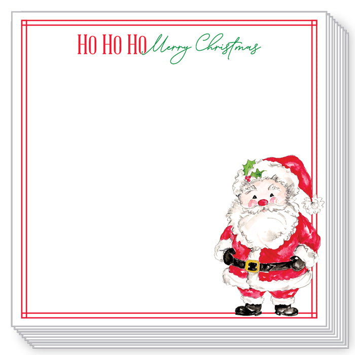 Ho Ho Ho Square Notepad