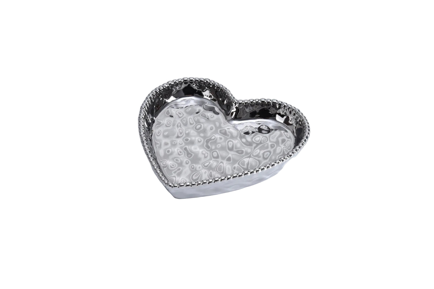 Silver Heart Dish