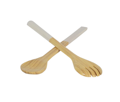 Large Bamboo Salad Servers