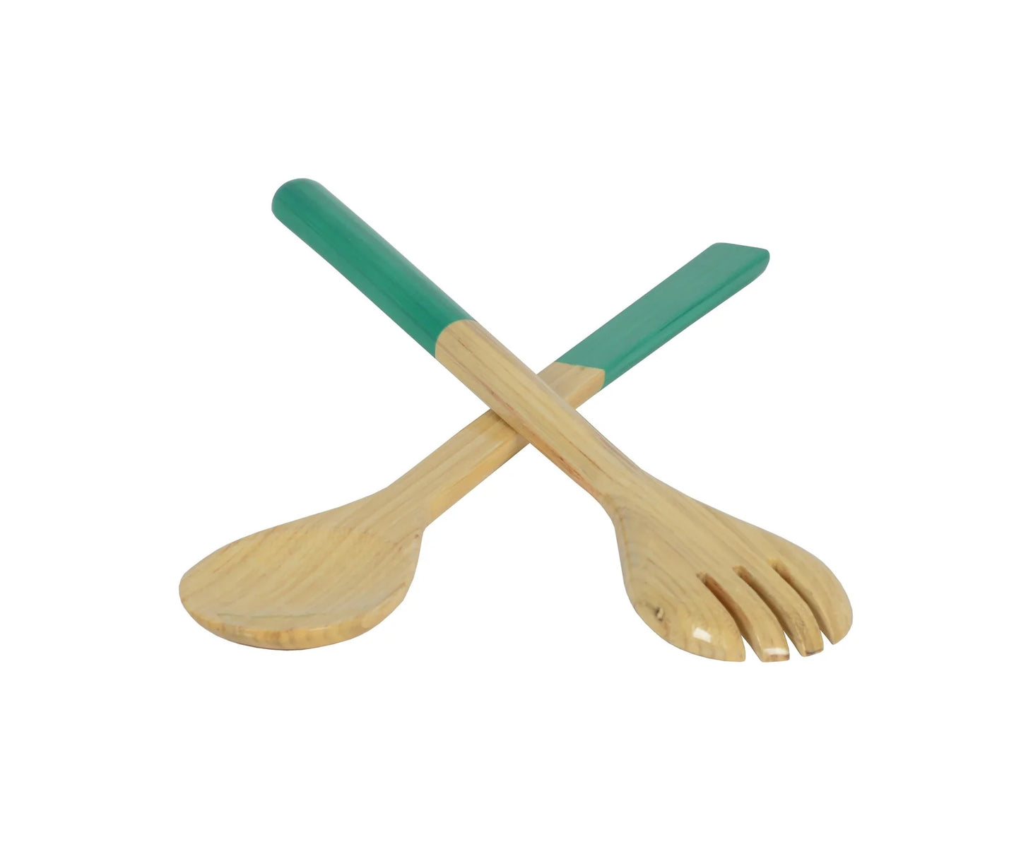Large Bamboo Salad Servers