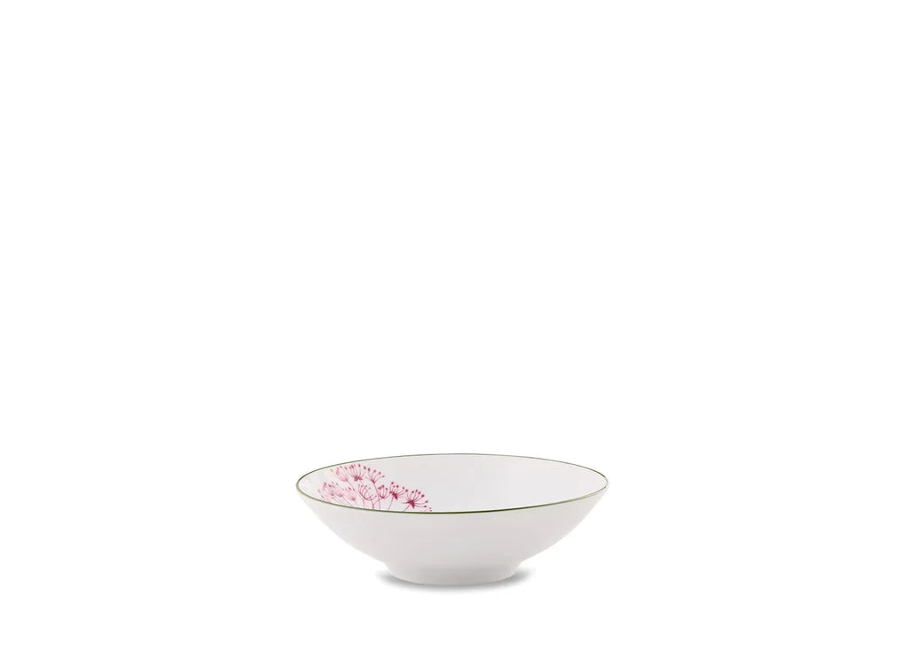 Florenza Malva Fondo Bianco Fruit Bowl