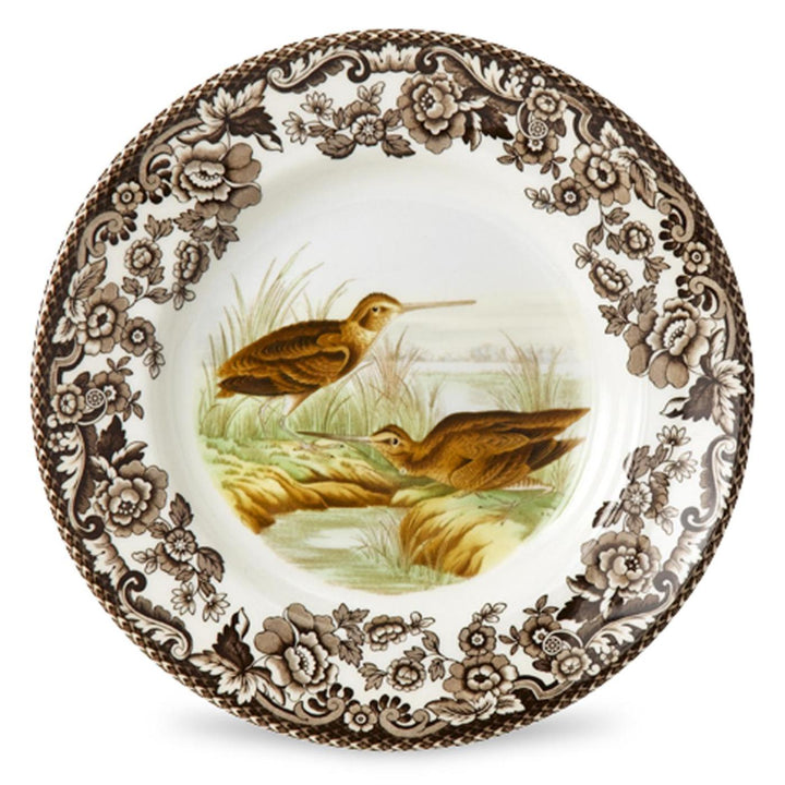 Snipe Motif Bread Plate