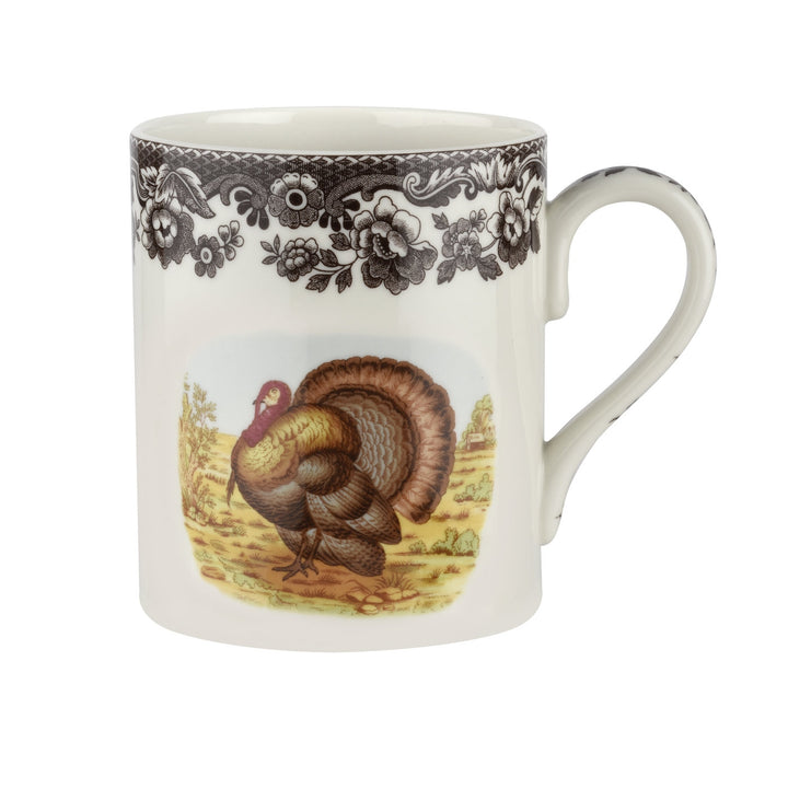 Turkey Motif Woodland Mug
