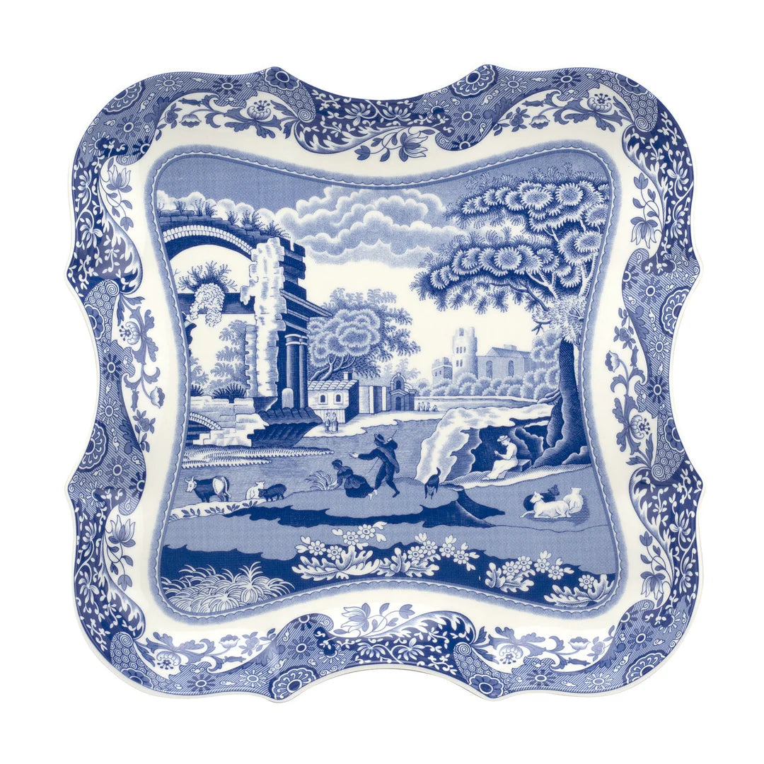 Blue Italian Devonia Tray