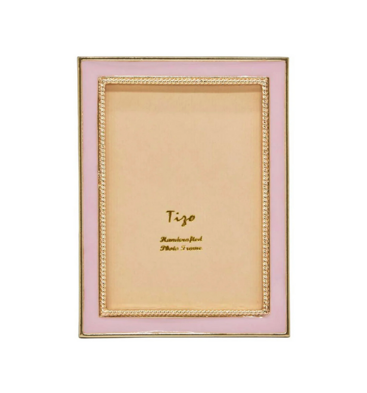 4 X 6 Enamel Pale Pink Frame
