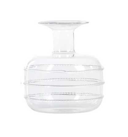 Striped Glass Vase