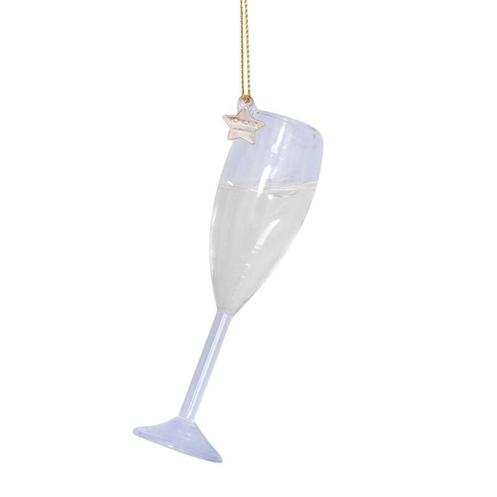 Champagne Glass Ornament