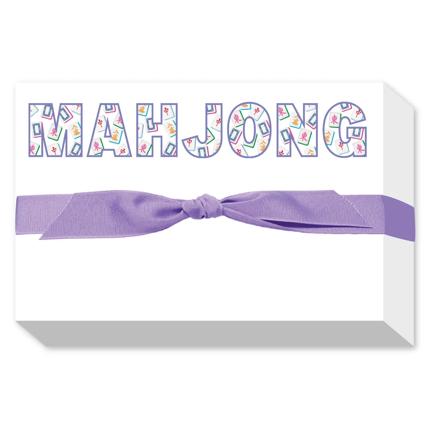 Mahjong Big & Bold Notepad