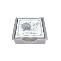 Cocktail Napkin Set with Weight