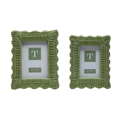 Woven Wicker Frame