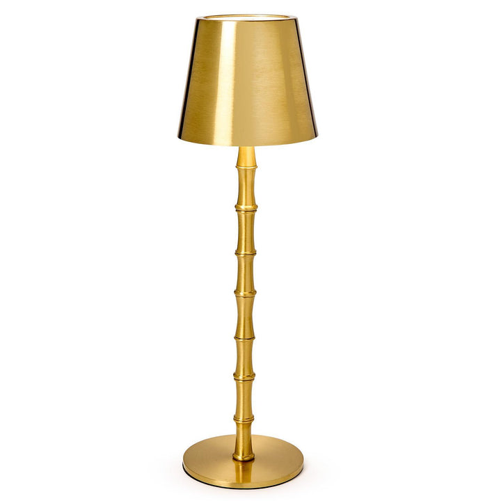 Gold Bamboo Table Lamp