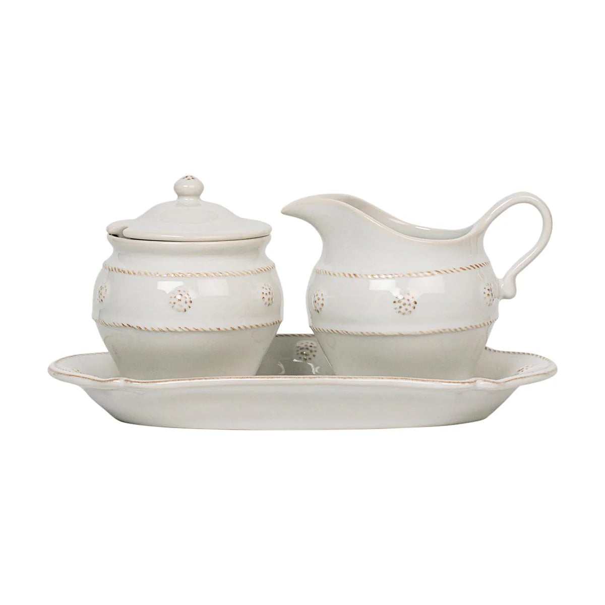 Berry and Thread Sugar and Creamer Set