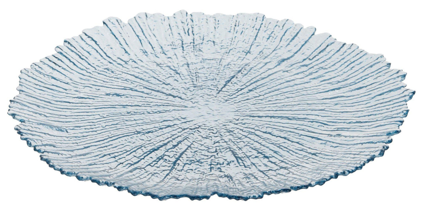 Set of Four Glass Chargers