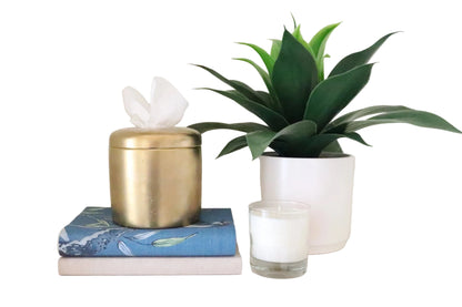 Round Ceramic Tissue Box