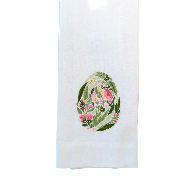 Floral Egg Towel