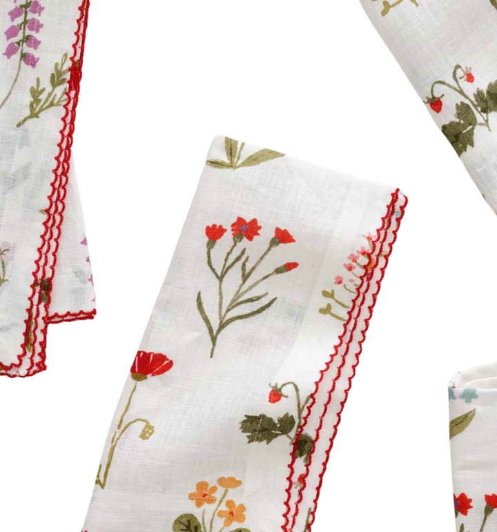 Botanic Garden Linen Napkins