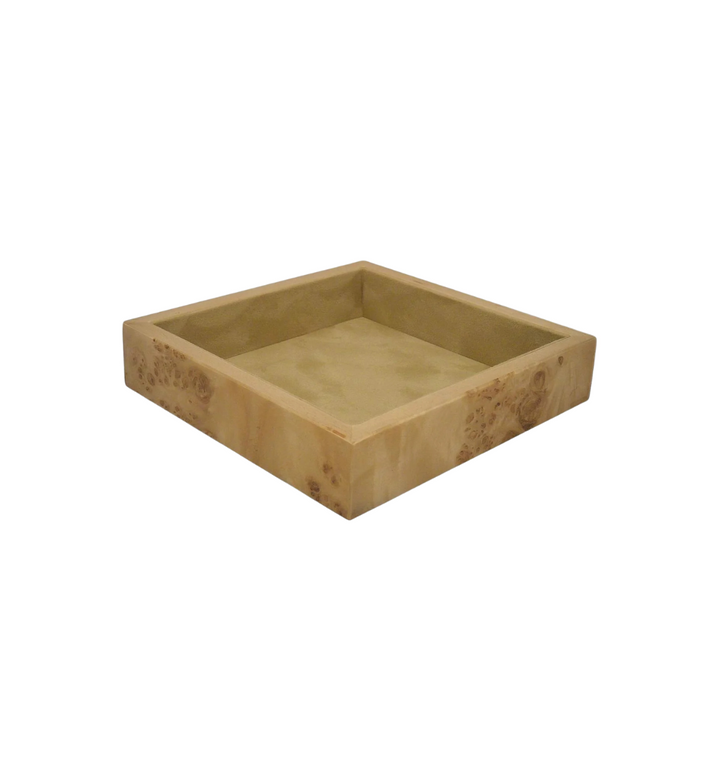 Natural Burlwood Tray