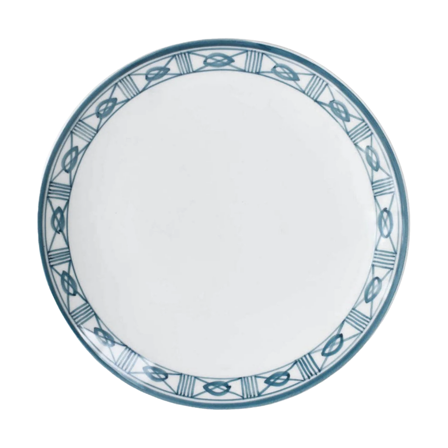 Bleu Lisbon Dinner Plate Filigree Rim