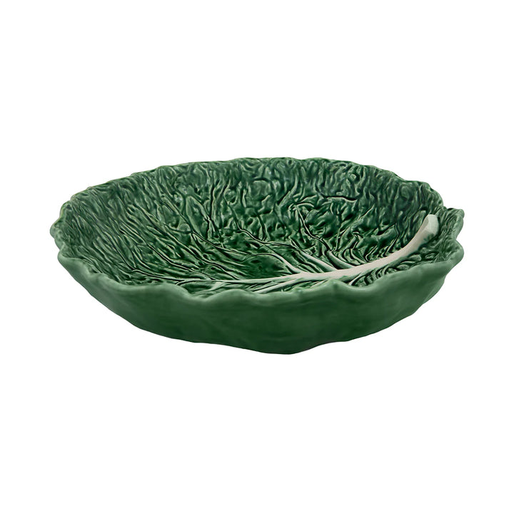 Large Cabbage Leaf Salad Bowl