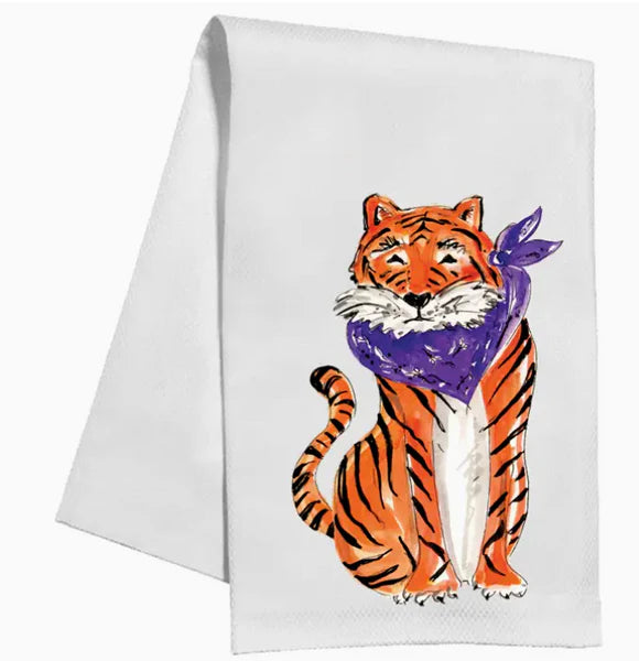 Clemson Tiger Kitchen Towel